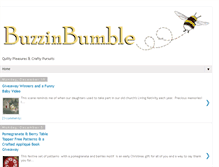 Tablet Screenshot of buzzinbumble.com